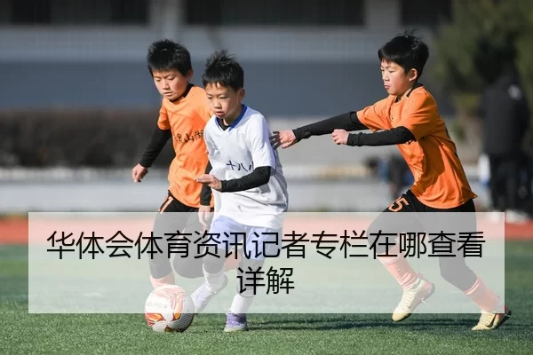 华体会体育资讯记者专栏在哪查看详解
