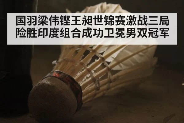 国羽梁伟铿王昶世锦赛激战三局险胜印度组合成功卫冕男双冠军